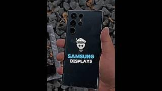Samsung displays  #samsung #viralvideo #edit #fyp