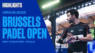 Quarter Finals Highlights (Sanyo/Momo Vs Tello/Ruiz) Circus Brussels Padel Open 2023