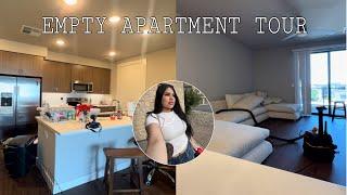 EMPTY APARTMENT TOUR | Getting the keys + first night