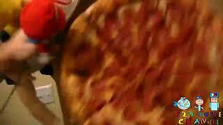 YTP-Jeffy causes Mario to drop a box of pizzas with other videos that are scrambled (Collab Entry)