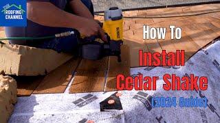 How to Install Cedar Shake (2024 Guide)