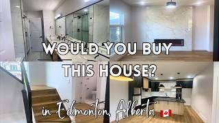 House Tour Edmonton, Alberta | 5BD 3.5 BTH | How much would you pay for this house?