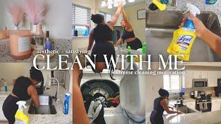 CLEAN WITH ME Weekly Home Reset | Aesthetic + Satisfying Extreme Cleaning Motivation 2024