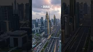 Downtown Dubai 2023 Timelapse Dubai City View  #shorts #dubai #viral