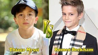 Thiago Messi VS Romeo Beckham Transformation ⭐ From Baby To Now