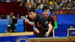 China Open 2014 Highlights: Ma Long/Fan Zhendong Vs Xu Xin/Zhang Jike (FINAL)