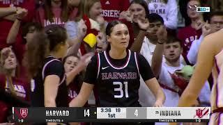 Indiana vs Harvard | Women Basketball Nov 7,2024