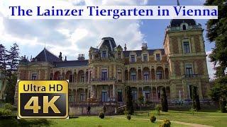 The Lainzer Tiergarten is a publicly accessible nature reserve in Vienna - Hermesvilla - 4K