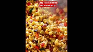 Easy Peasy Vegetable Creamy Pasta for any weekday meal! So easy and super yummy!