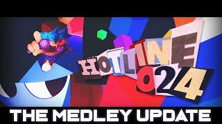 FNF: Hotline 024 (The Medley Update) - FULL COMBO + Extras & Codes