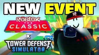 How To Beat THE CLASSIC Event In TDS! | ROBLOX