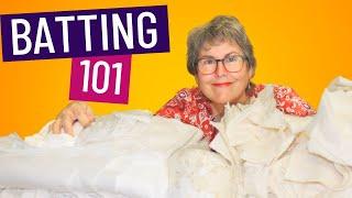  QUILT BATTING - What Every Beginning Quilter Should Know