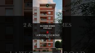 Upcoming 2 & 3 BHK apartments for Sale at Law College Road, Pune.