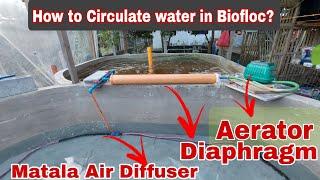 How to Set-up Aerator with Diaphragm in Biofloc