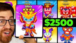 I Spent $2500 to MAX my Squad Busters Account!  (every ultra brawler unlocked!)