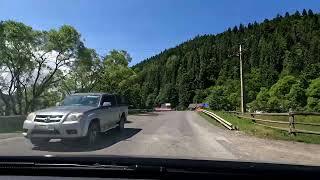 Borsec To Toplita   4K Scenic Drive Romania