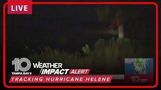 Wind, rain picking up in Hernando County during Hurricane Helene