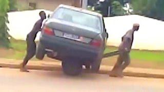 Crazy AFRICAN CAR TOWING company WINS!!!