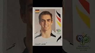 Philipp Lahm Sticker WM 2006 in Deutschland @Gratisshowstick