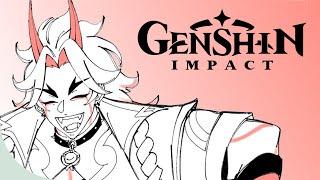 A New Challenger! | Genshin Impact Comic Dub