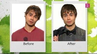 Alexander Rybak getting a makeover on Happy Day 08.11.2011