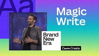 Canva Create 2023: Introducing Magic Write