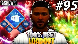 USE THIS LOADOUT AND EQUIPMENT TO HIT DINGERS! MLB The Show 21 Road To The Show #95
