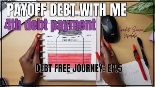 MONTHLY DEBT PAYOFF | DEBT FREE JOURNEY | EP.5