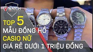 Top 5 Mẫu Đồng Hồ Nữ Casio LTP Chính Hãng Giá Rẻ Dưới 1 Triệu Đồng