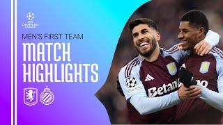 INTO THE LAST EIGHT | ASTON VILLA 3-0 CLUB BRUGGE (6-1 AGG)