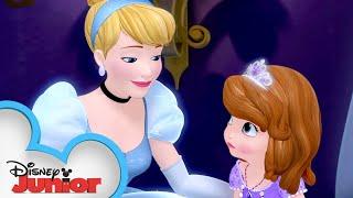 Sofia the First Meets Disney Princess Cinderella!  | Sofia the First | @disneyjr