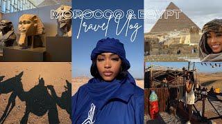 Christmas in Morocco, New Year’s in Egypt | Holiday Travel Vlog | Mommy Daughter Vibes