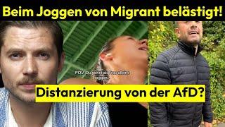 SIE wurde beim Joggen von einem Migranten belästigt!