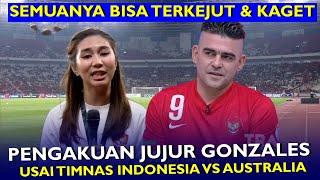 RAHASIA AKHIRNYA TERUNGKAP~Legenda Christian Gonzales Bicara Gini Usai Timnas Indonesia Vs Australia