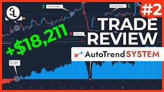 +$18,211 Profit From 3 Trades Using Buy & Sell Alerts | AutoTrend System | Trade Review #2