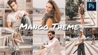 Mango Theme Color Grading Effect in Photoshop | Photoshop Tutorial