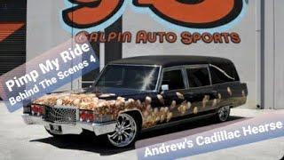 Pimp My Ride Behind The Scenes Reveal 4 Season 5 Andrew's Caddilac Hearse GAS Galpin Mad Mike Xzibit