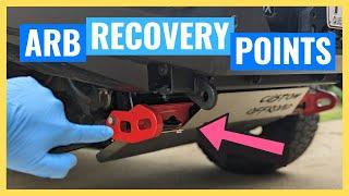 How To INSTALL ARB RECOVERY POINTS to 21+ ISUZU  D-MAX | New D-MAX Build Series #47