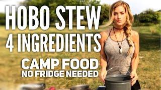 Hobo Stew in 4 Ingredients + Lake water...