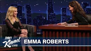 Emma Roberts on Being a Mom, Working on American Horror Story & Meeting Peyton Manning