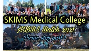 PICNIC VLOG Part-1//MBBS//SKIMS Medical College //Pahalgam#neet #mbbs