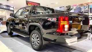 First Look! 2024 Mitsubishi TRITON GLS 4WD Auto 2.4L Diesel - Black Edition