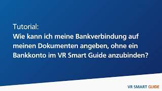 Tutorial: Wie kann ich meine Bankverbindung auf meinen Dokumenten angeben.