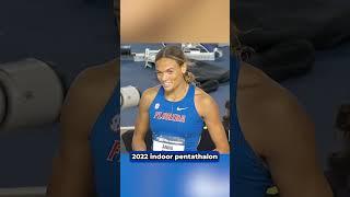 USA Olympian Anna Hall's Florida career  #shorts