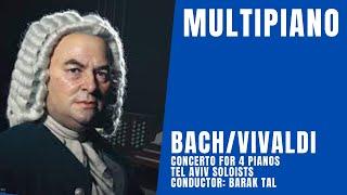 Bach-Vivaldi/Concerto for 4 Pianos/MultiPiano Ensemble