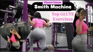 TOP EXERCISES FOR GROWING GLUTES USING SMITH MACHINE AT PLANET FITNESS | SAAVYY