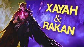 Instalok - Xayah and Rakan ft Sarah Lee (Miike Snow - Genghis Khan PARODY)