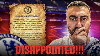 MIZ x @WorldwideChels DISAPPOINTED!! Reacting To Chelsea's Statement On Israel/Palestine Situation