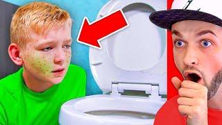 Kid *FAKES* Being Sick To SKIP SCHOOL!