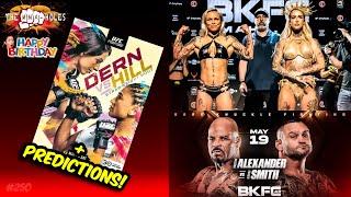 BKFC43: Houston Alexander vs Jeremy Smith Fight Reaction + UFC Vegas 73 Dern vs Hill Predictions!